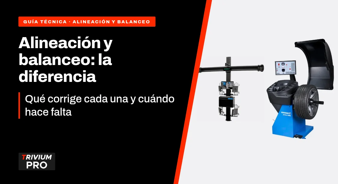 Alineación y balanceo: en qué se diferencian y cuándo hace falta cada una