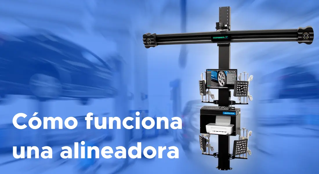 Cómo funciona una alineadora y su importancia en talleres y gomerías
