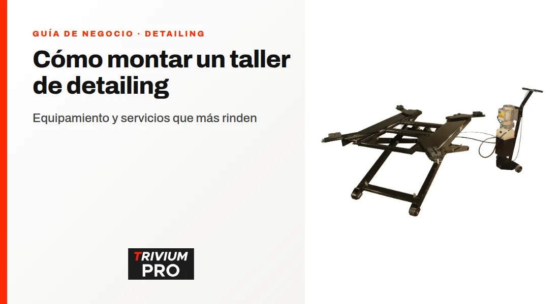 Cómo montar un taller de detailing: equipamiento y servicios que más rinden