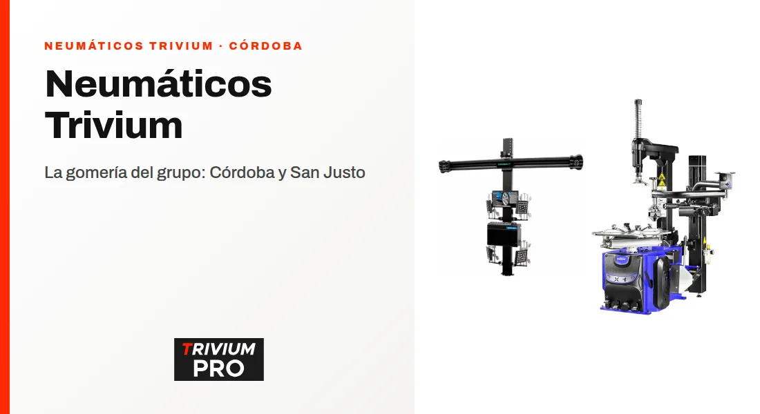 Neumáticos Trivium: la gomería de Córdoba donde usamos lo que vendemos