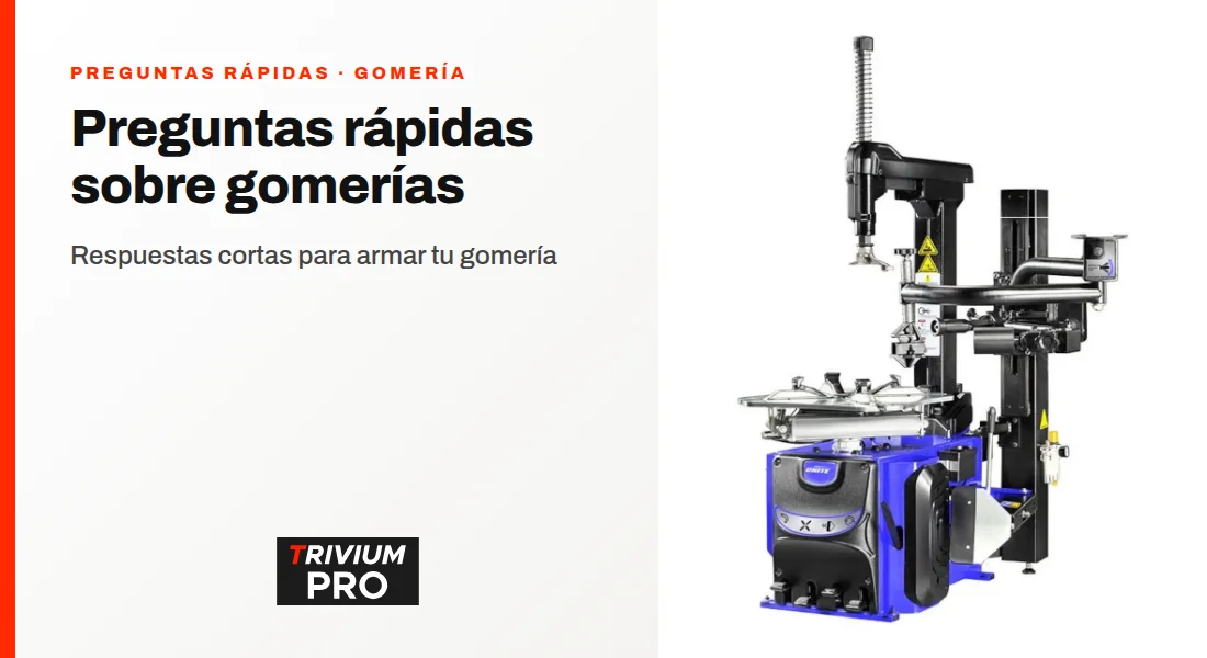 Preguntas rápidas sobre gomerías y desarmadoras: respuestas cortas