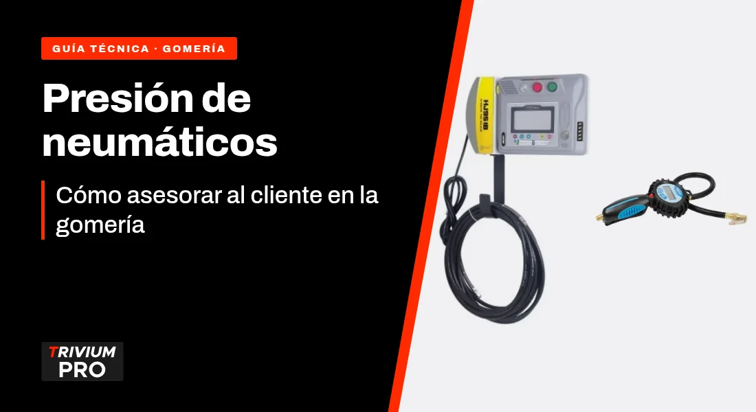 Presión de neumáticos: cómo asesorar al cliente en la gomería