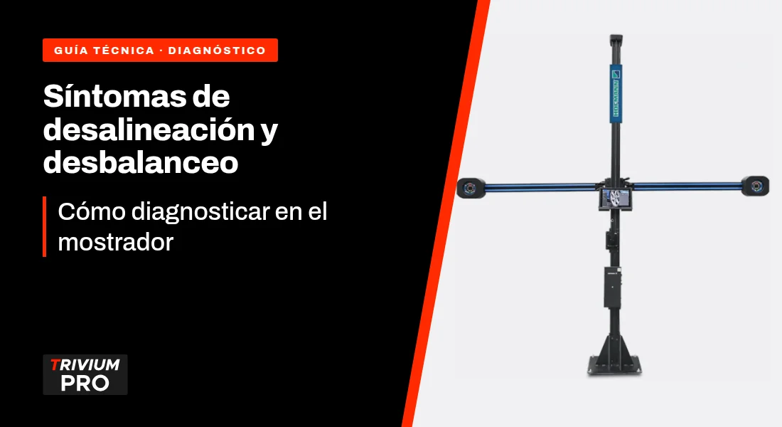 Síntomas de un auto desalineado o desbalanceado: cómo diagnosticar en el mostrador