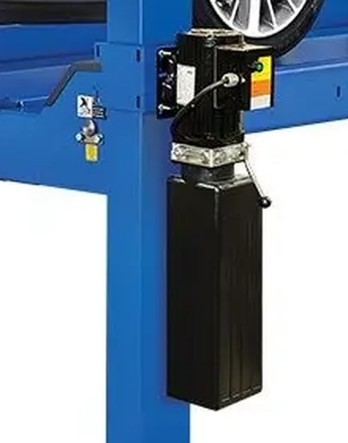 Elevador Cuatro Columnas 4082kg - Forward Lift by Rotary CR4T — Central hidráulica montada en la columna