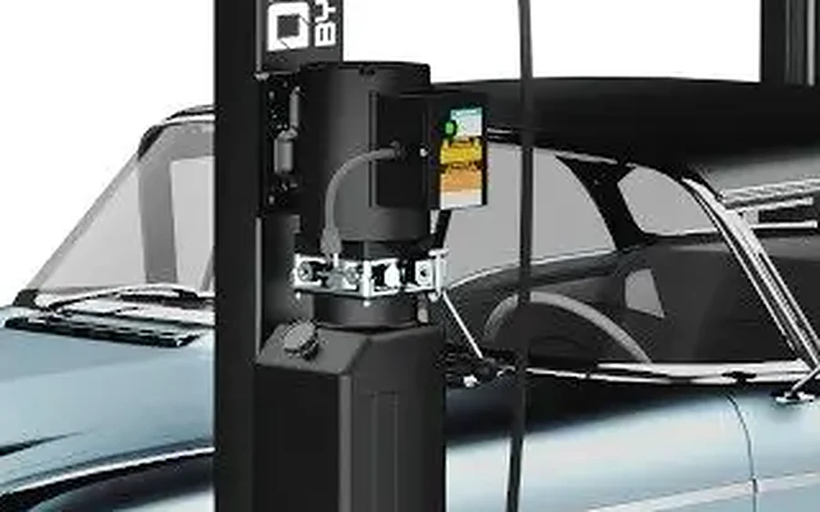 Elevador de Estacionamiento - Direct Lift Pro Park 8S — Unidad hidráulica en la columna