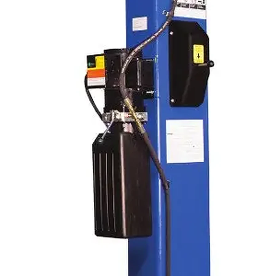 Elevador Dos Columnas 5443 kg - Forward Lift F12 by Rotary Lift — Unidad hidráulica en la columna