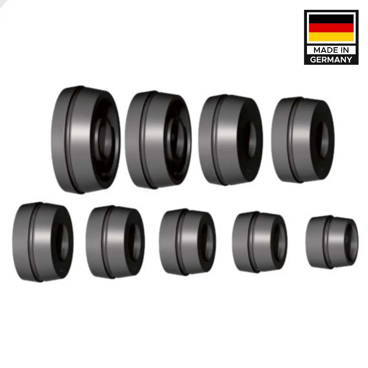 Kit de 9 Conos para Balanceadora (Ø 52,5 - Ø 122 mm)