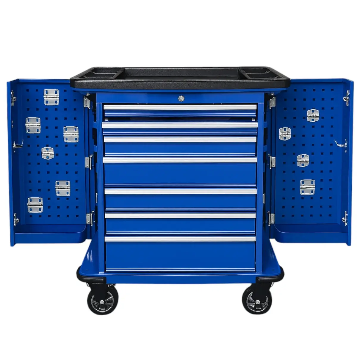 Mueble Móvil Porta Herramientas de Seis cajones con Guarda Objetos