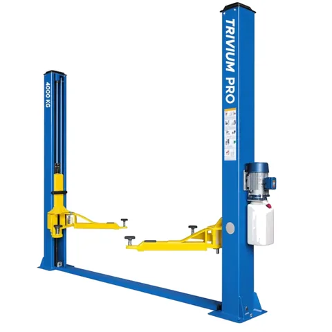 Elevador Dos Columnas 4000 kg Travesaño Al Piso - Unite PL 4.0 2D
