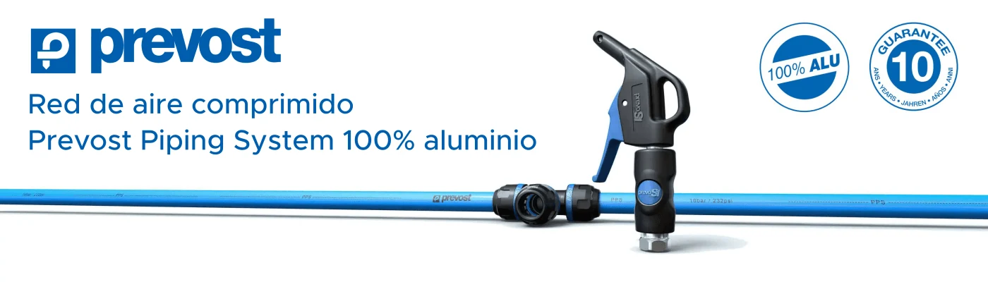 Red de Aire Comprimido - Prevost Piping System